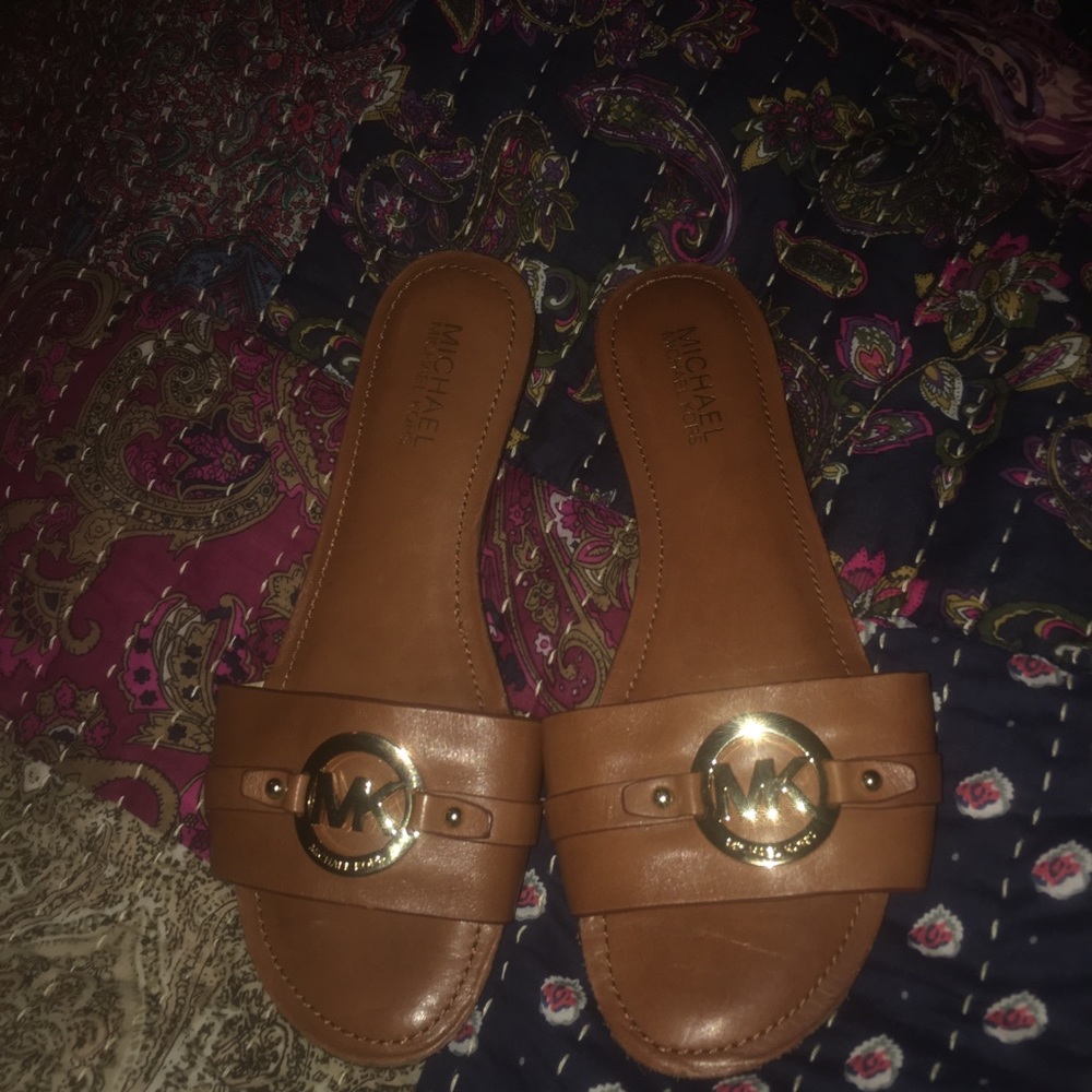 Michael Kors flat slides